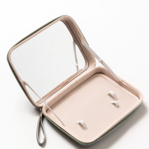 Rageism Hard-shell Beauty Case with Mirror